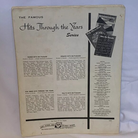 Vintage Harms Sheet Music - From Musicals Operetta Lot Of 4 Piano Vocal - Picture 7 of 9